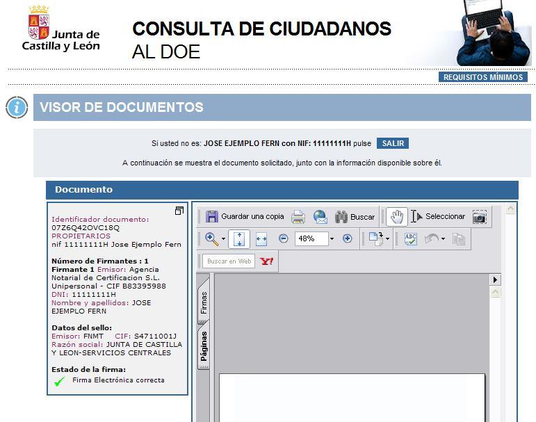 Consulta de Documentos Visor de Documentos Como resultado final, visualizaremos el