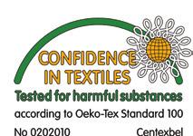 responsable, a nivel ético y social en todo el mundo. Oeko-Tex Es nuestra responsabilidad asegurar a los consumidores que pueden confiar en la seguridad de nuestros productos.