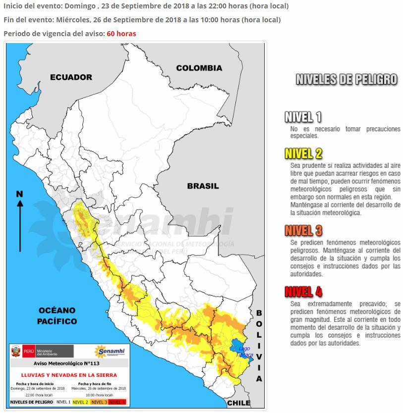 Distritos ubicados en Tacna, Puno y Arequipa registraron las temperaturas más bajas a nivel nacional Los distritos de Tarata (Tacna), Capazo (Puno) y Yanahuara (Arequipa) registraron las temperaturas