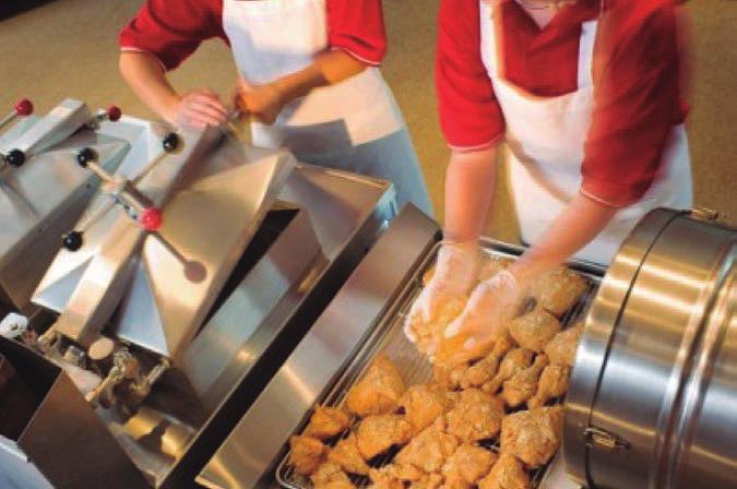 FREIDORAS A PRESIÓN Las freidoras a presión son la mejor opción para el pollo frito y productos rebozados. Aportan mayor rapidez y ahorro, y un resultado óptimo.