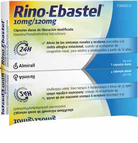 10 mg/120 mg compuesto de ebastina y