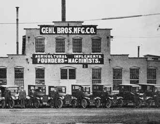 En 1859, se fundó una compañía de aperos agrícolas en una herrería de West Bend, Wisconsin.