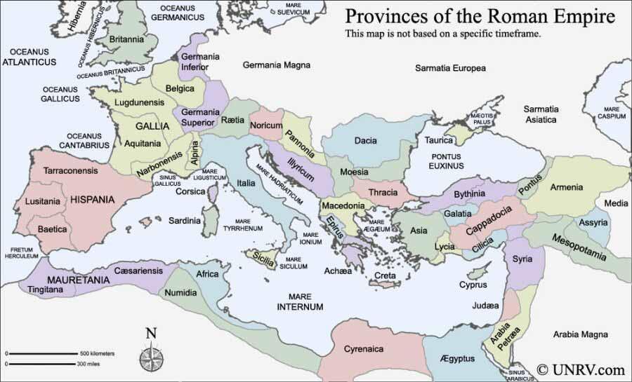La Península Ibérica fue una provincia más de un imperio que