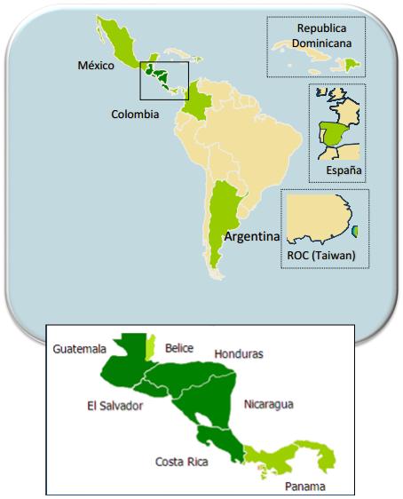 Dominicana Países extrarregionales: ROC