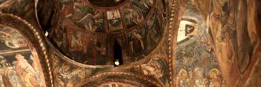 Agios Ioannis Lampadistis, declarado Patrimonio Cultural de la Humanidad por la UNESCO; uno de los más interesantes de Chipre. Monasterio Lampadistis.-.