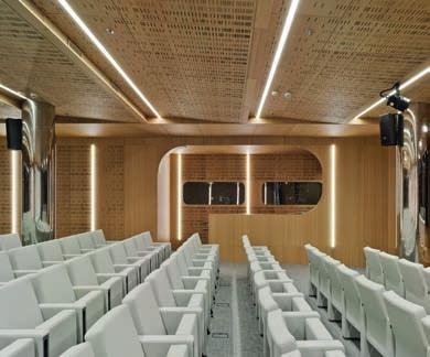 Castellana 81 Auditorio_Auditorium. Castellana 81 AUDITORIUM The auditorium is located in the MEETING PLACE at Castellana 81 and has a seating capacity for 188 people.
