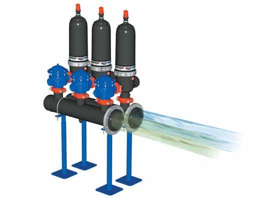 Montaje filtro automático Ventosa Agua Filtrada * En caso de que la presión en red sea menor de 2.5 kg/cm 2 es conveniente montar una válvula sostenedora a la salida del cabezal.