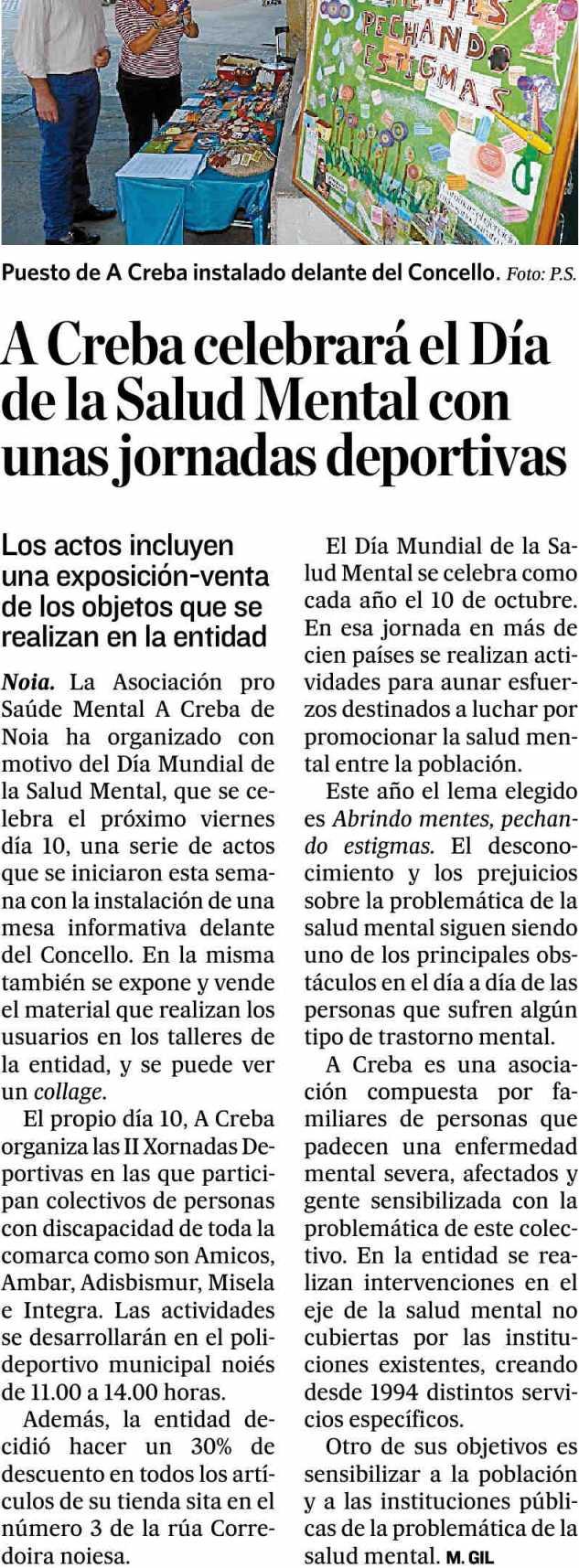 TIERRAS DE SANTIAGO SANTIAGO Prensa: Tirada: Difusión: Diaria Sin datos OJD Sin datos OJD 04/10/14 Sección: LOCAL
