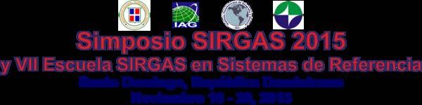 Informe de actividades SIRGAS-RT 2013-2015 María Fernanda Camisay (1),
