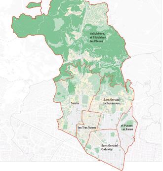 6. UNA MIRADA ALS BARRIS Dins el districte hi ha diferències entre barris: Vallvidrera, el Tibidabo i les Planes té una esperança de vida inferior a la de la ciutat.