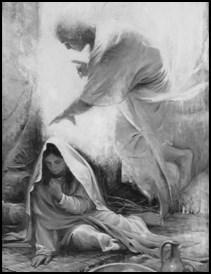 FIRST DAY A reading from the holy Gospel according to Luke 1:26-38 In the sixth month, the angel Gabriel was sent from God to a town of Galilee called Nazareth, to a virgin betrothed to a man named
