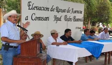 Enhorabuena a los habitantes de Pedro Baranda que con 53 años de haber sido colonizada hoy es Nueva Comisaría.