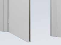 Características constructivas Estructura de puerta con galce a los lados y en el canto superior Versión sin umbral para vías de evacuación según DIN EN 179 y EN 1125 Versión con umbral de 22 mm para