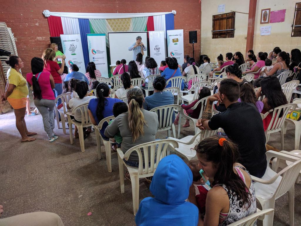 participaron alrededor de 150 niños FINANCIERA CAMSAT El 17 de junio estuvimos en el Bañado Sur de nuestra ciudad capital,