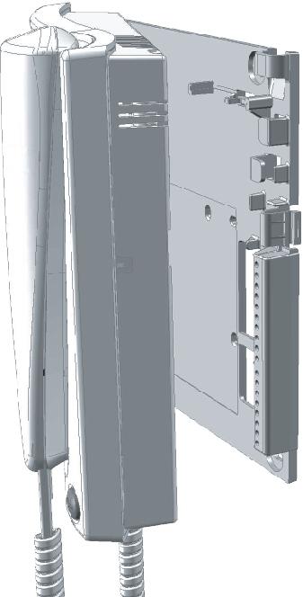 Pre upevnenie monitora priamo na stenu, vyvàtajte dve diery o priemere 6mm a použite dodané skrutky.