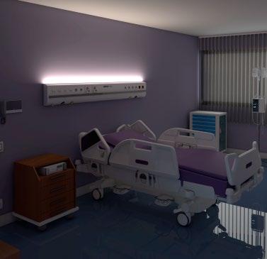 Fácil mantenimiento Las tapetas permiten un fácil acceso a su interior. Versátil Adaptado a cualquier área de hospitalaria, con diferentes configuraciones.