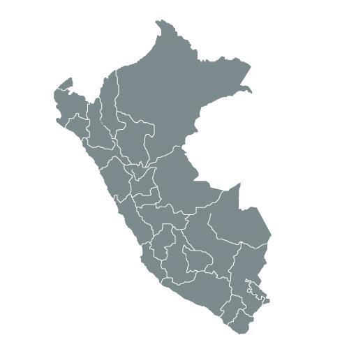PERÚ Presentes en 11 provincias del Perú.
