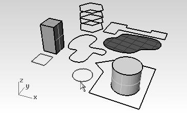 Para mover un objeto de una capa a otra: 1 Seleccione un objeto. 2 En el menú Edición, haga clic en Capas y luego en Cambiar capa de objeto.