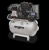 engineair 11 Diesel 10,9 hp Fácil de instalar para todo tipo de aplicaciones Solo debe conec tarlo a un depósito y estará listo para el funcionamiento engineair 5/100 Petrol 4,8 hp,