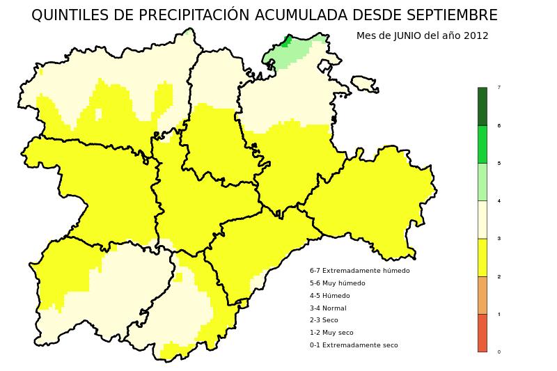 Información Climatológica Mensual de Castilla y León Junio 212 AEMET Prohibida su