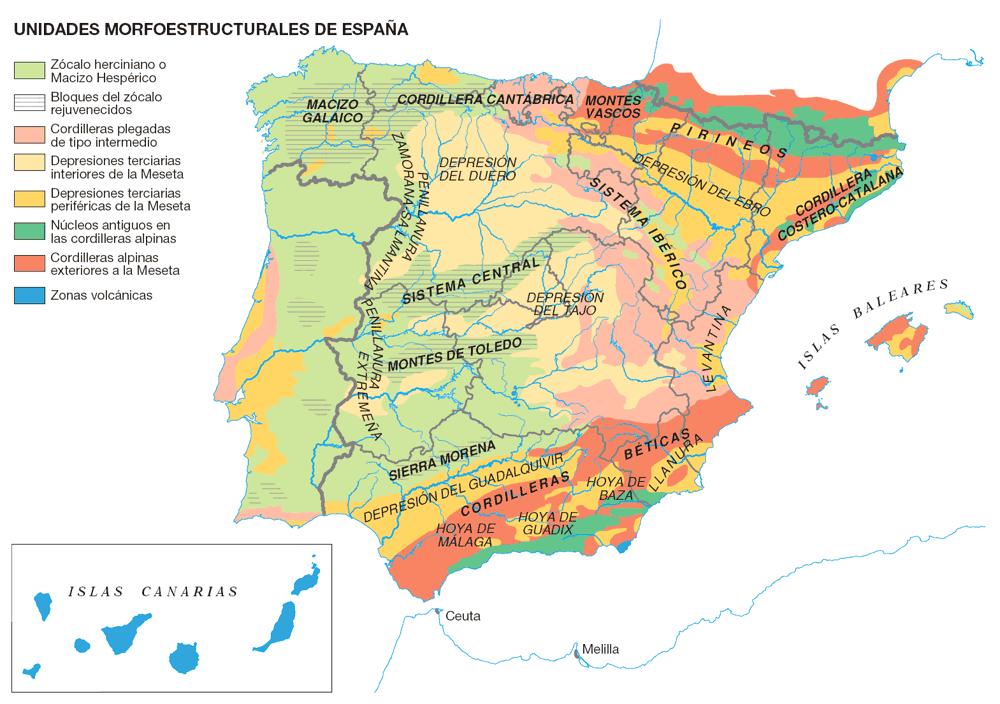 2. Consecuencias geográficas que se derivan de esta situación de España Contrastes