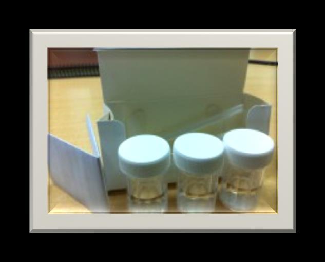 Tipo y cantidad de frascos Cantidad de muestra Tipo de Fijador Relación fijador/muestra 1/3 Calidad del Fijador