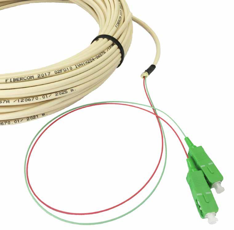 MATERIALES PASIVOS ÓPTICOS Conectores y pasamuros para cables de fibra óptica Para ir situados