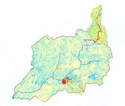 Desarrollo de herramientas de soporte à la decisión Principales condicionantes en el desarrollo de la base de datos espacial para la cuenca del Río Chili Red hidrográfica, embalses y presas
