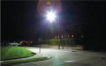 7 La solución GE del Condado de Tarentum, Pennsylvania, EUA Cada controlador LightGrid fue desarrollado para acoplarse a las luminarias Evolve Cobrahead, entre