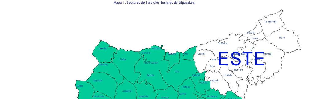 b.5) Zonas Básicas de Servicios Sociales Las Zonas Básicas constituyen el ámbito poblacional de los servicios sociales de base, así como el ámbito territorial de determinados servicios de atención