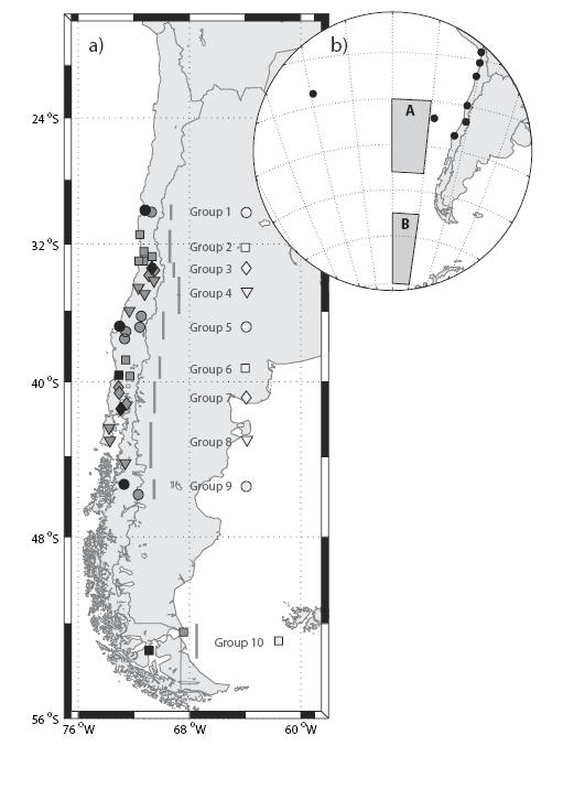 Indice Regional de la Oscilación Antártica (OA)