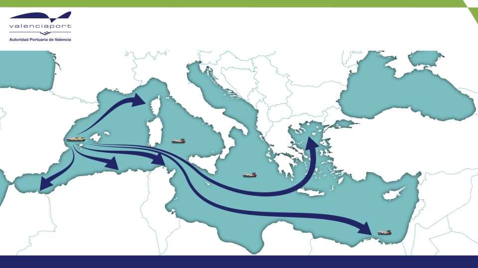 Servicios Feeder al resto del Mediterráneo y Norte de África La oferta