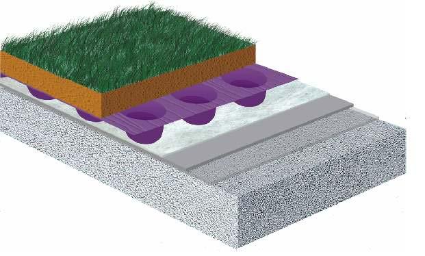 Construcción de la membrana: Preparación de la superficie: La superficie deberá estar lo más firme y lisa posible.