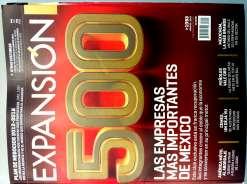 Asuntos Relevantes Infonavit en las 500 de Expansión En la edición de junio, la revista Expansión presentó su listado anual de las 500 empresas más