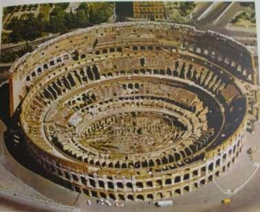 Arquitectura civil romana. Anfiteatro.