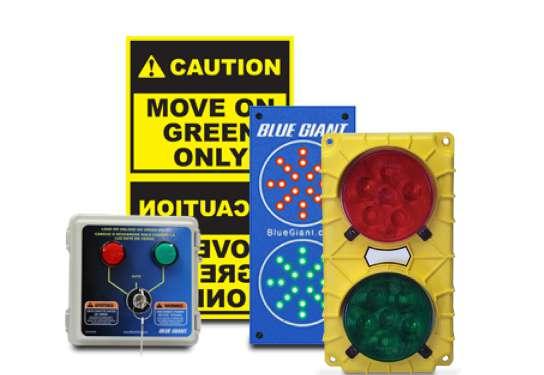Semáforos Los semáforos ayudan a gestionar el flujo de tráfico en el muelle de carga.