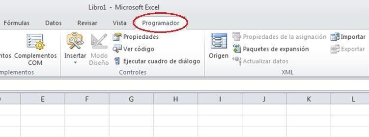 Configuración Excel versión 2010 Configuración Excel versión 2013 2.