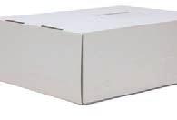 Caja para embalar automontable con tapa, especial para envíos. Gran resistencia.