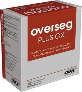 Overseg Plus Oxi Formulación destinada al control simultáneo de anaplasmosis y piroplasmosis, contiene diminacene diaceturato, que al no eliminar el 100% de las babesias genera un estado de inmunidad