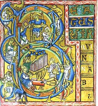 c) Polifonía medieval: Manuscritos del Ars Antiqua: Códice Calixtinus (s.