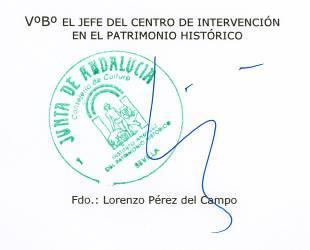 EQUIPO TÉCNICO Coordinación general Lorenzo Pérez del Campo Conservador del Patrimonio Histórico. Jefe del Centro de Intervención en el Patrimonio Histórico.