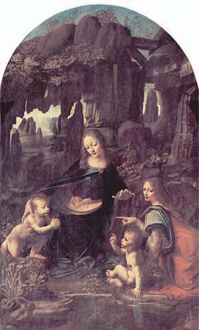 Obra 3. Mare de Déu de les Roques, de Leonardo da Vinci. a) Situeu l obra en el context cronològic, històric i cultural corresponent.
