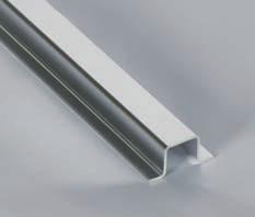 perfiles de aluminio aluminium profiles 4 16 11 13 Listelo decorativo para revestimientos. Estos listelos son molduras decorativas desarrolladas para embellecer las paredes. LISTELO 04 mm.