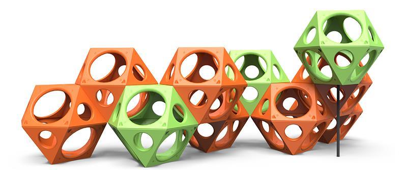 1.3.1.4 Aspecto funcional Los poliedros de forma individual generan una forma de