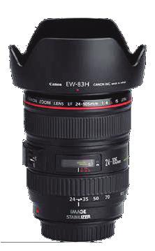 LENTES Canon EF 24-105mm Abertura máxima f 4L