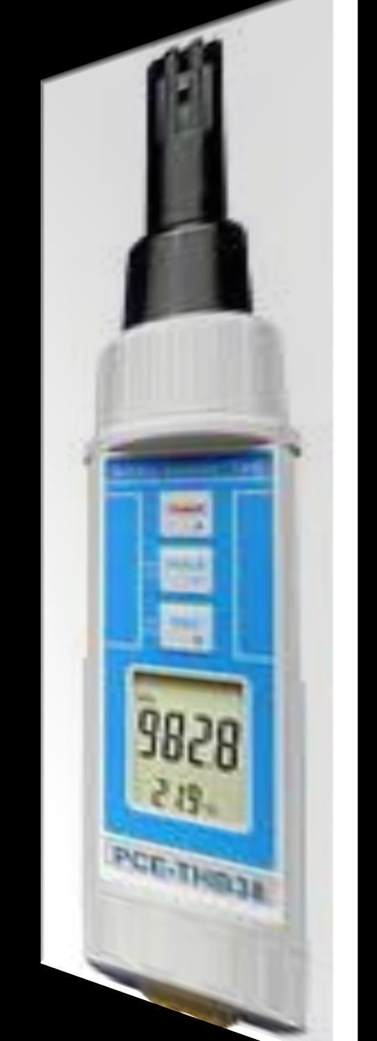 El barómetro es ideal para detectar e indicar digitalmente la humedad y temperatura relativa y la presión barométrica.