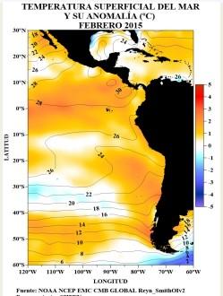 Niño 3.4. (Fuente ; Climate Prediction Center NOAA).