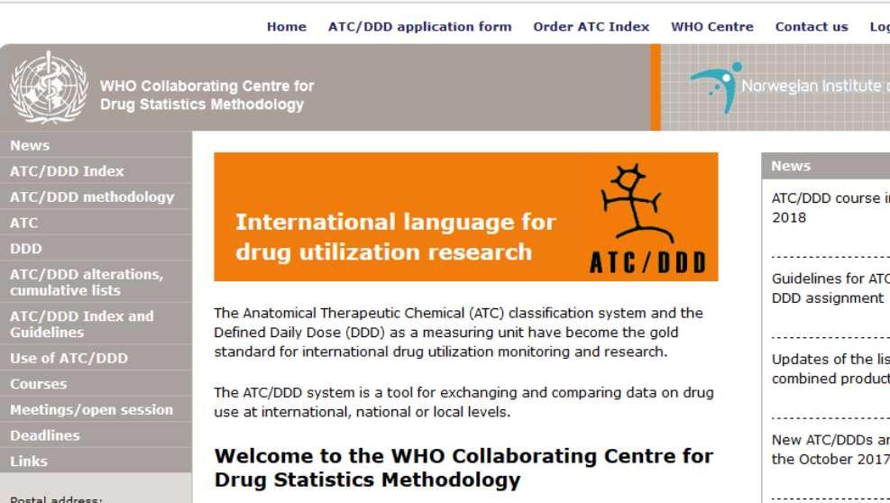 Cómo medir el consumo antibiótico? METODOLOGÍA ATC/DDD (WHO Collaborating centre for drug statistics methodology). http://www.whocc.