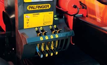 Sistema de prolongas libre de mantenimiento Con el sistema de prolongas sin mantenimiento, PALFINGER da una clara señal hacia más facilidad de servicio.