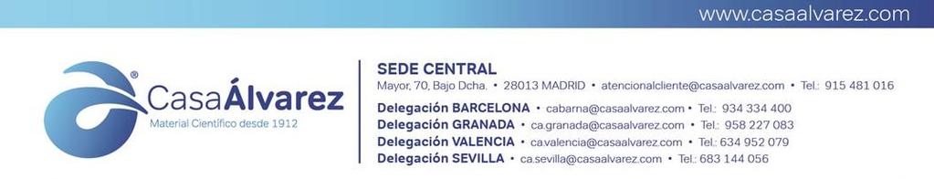Mayor, 70, Bajo Dcha. - 28013 MADRID - Tel.: 91 5481016 - e-mail: aa@casaalvarez.